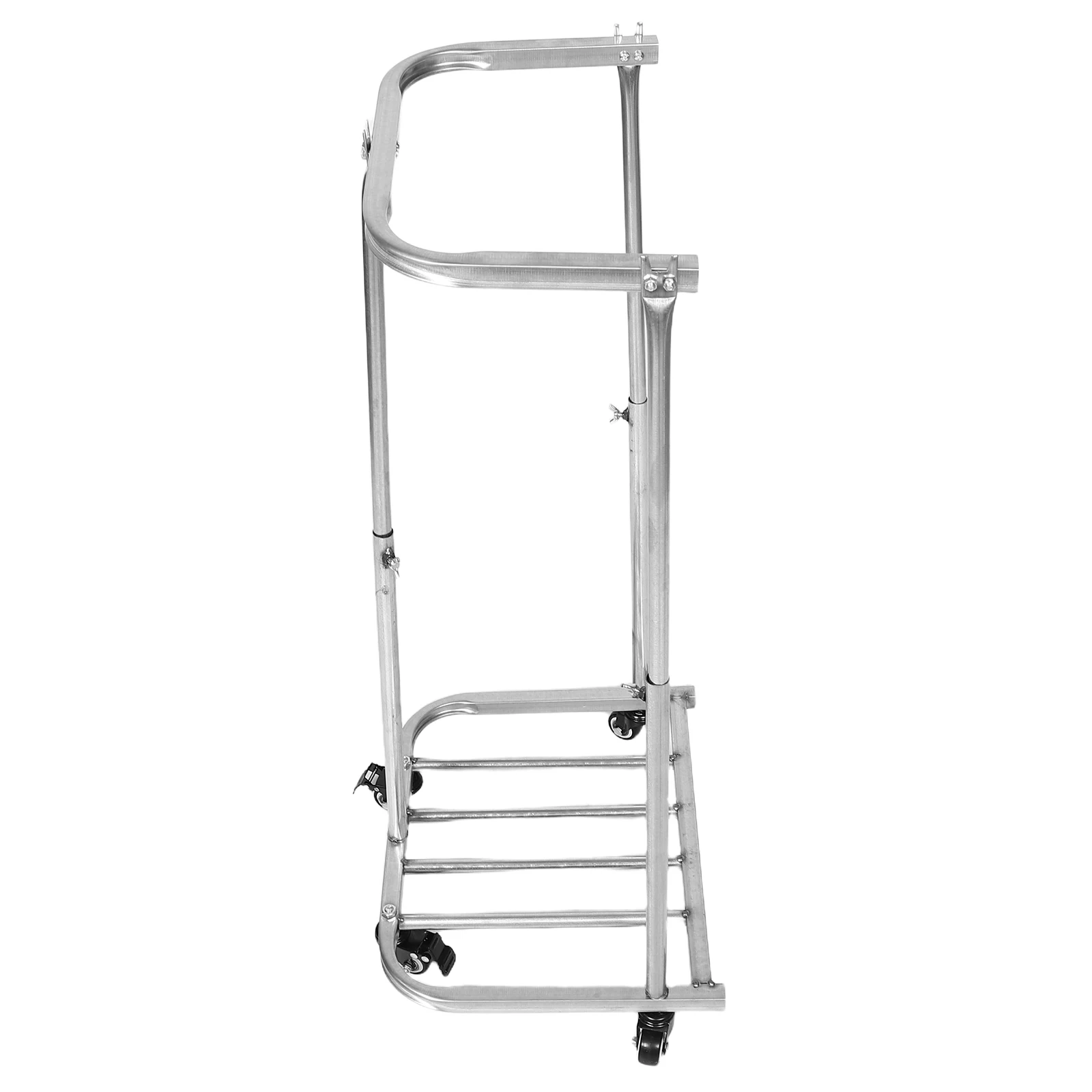 

Trash Stand Sturdy Metal Outdoor Garbage Bag Rack Yard Waste Lawn Portable Camping Garden Refuse Support Frame Lawn Trash