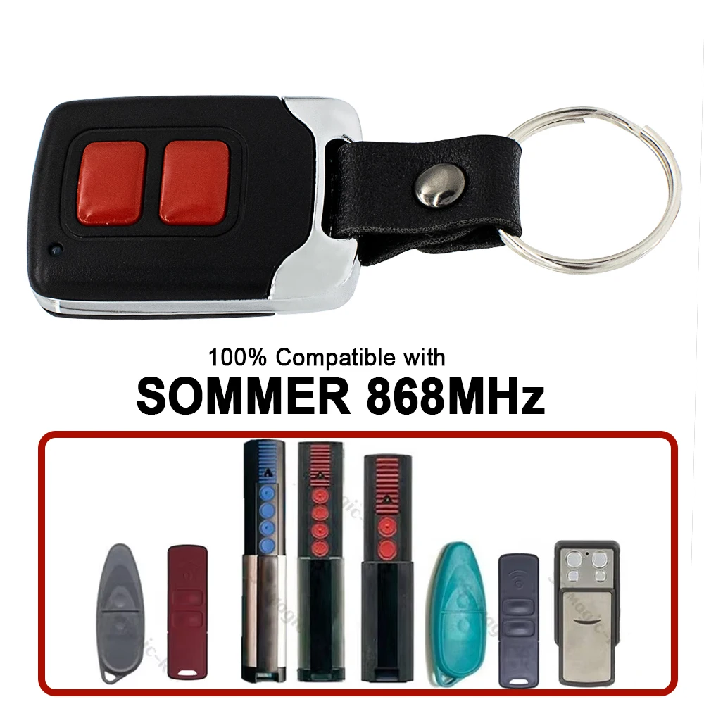 868MHz Hand Transmitter SOMMER APERTO 4021 4025 4011 TX02-868-2 4031 TX03-868-4 4035 TX02-868-2 4026 TX03-868-2 4020 TX03-868-4
