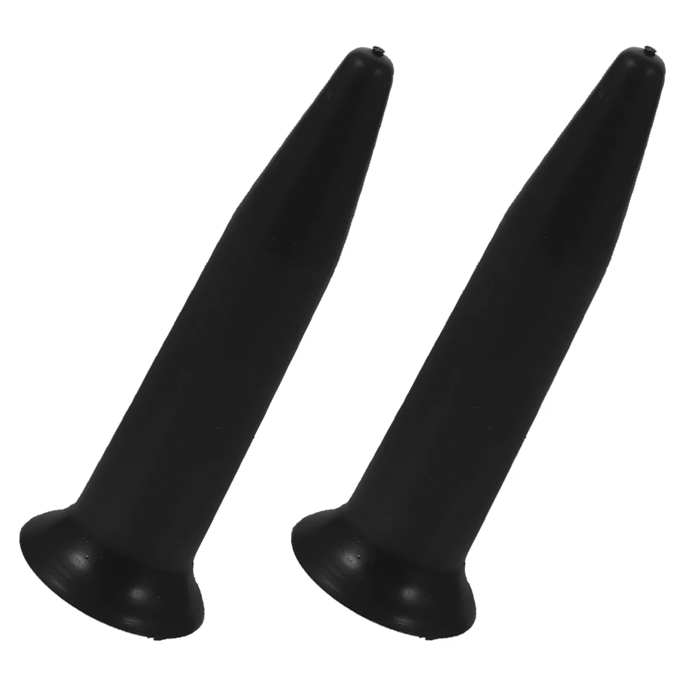 

2Pcs Umbrella Top Bead Accessories Black Plastic Replacement Parts Sun Umbrella Accessories Patio Tip Caps Fits Different Sizes