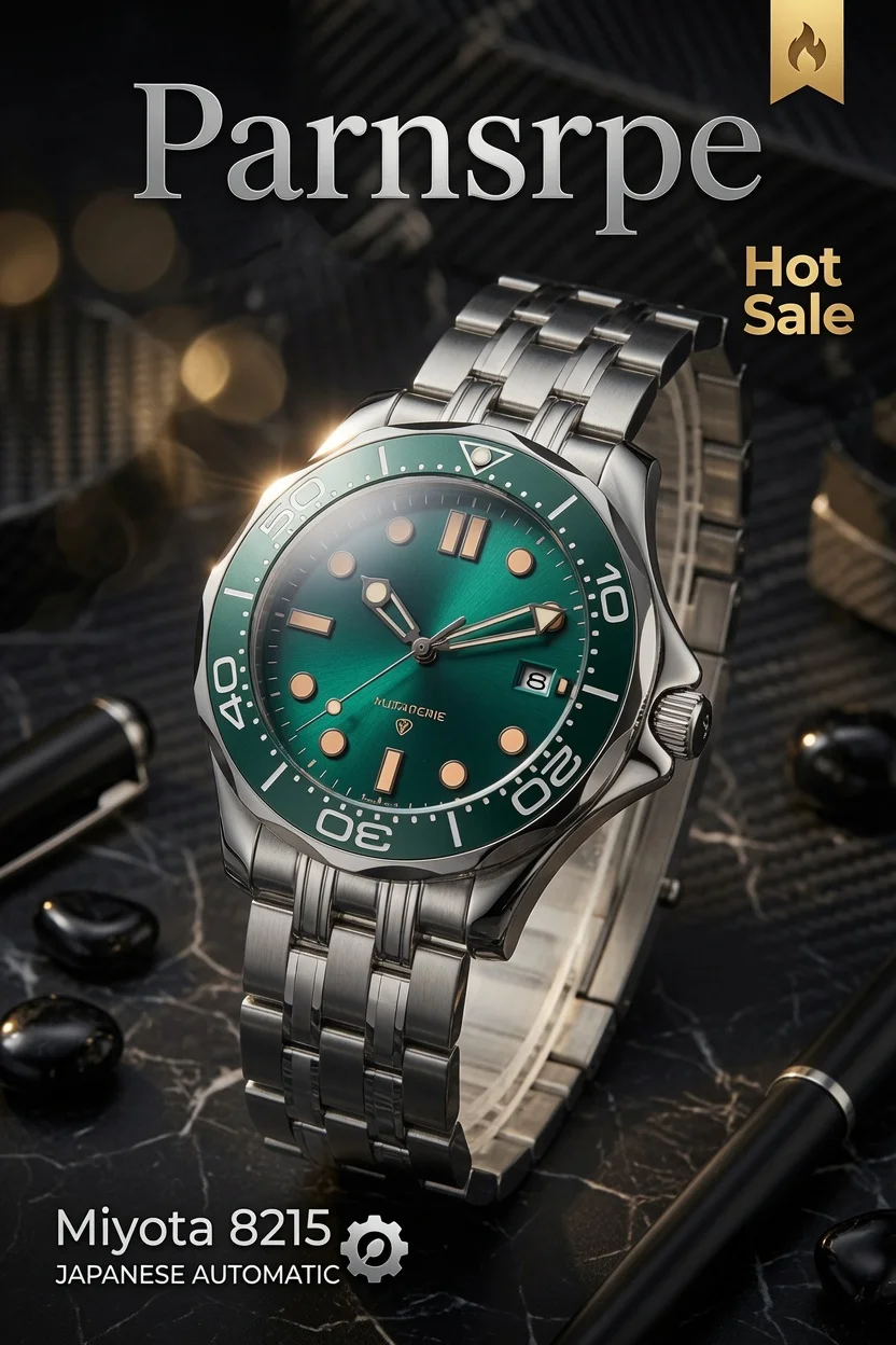 41mm NH35 High Quality Men Automatic Mechanical Watch Stainless Steel Waterproof Ceramic Bezel Dive Sports Wristwatch Reloj Homb