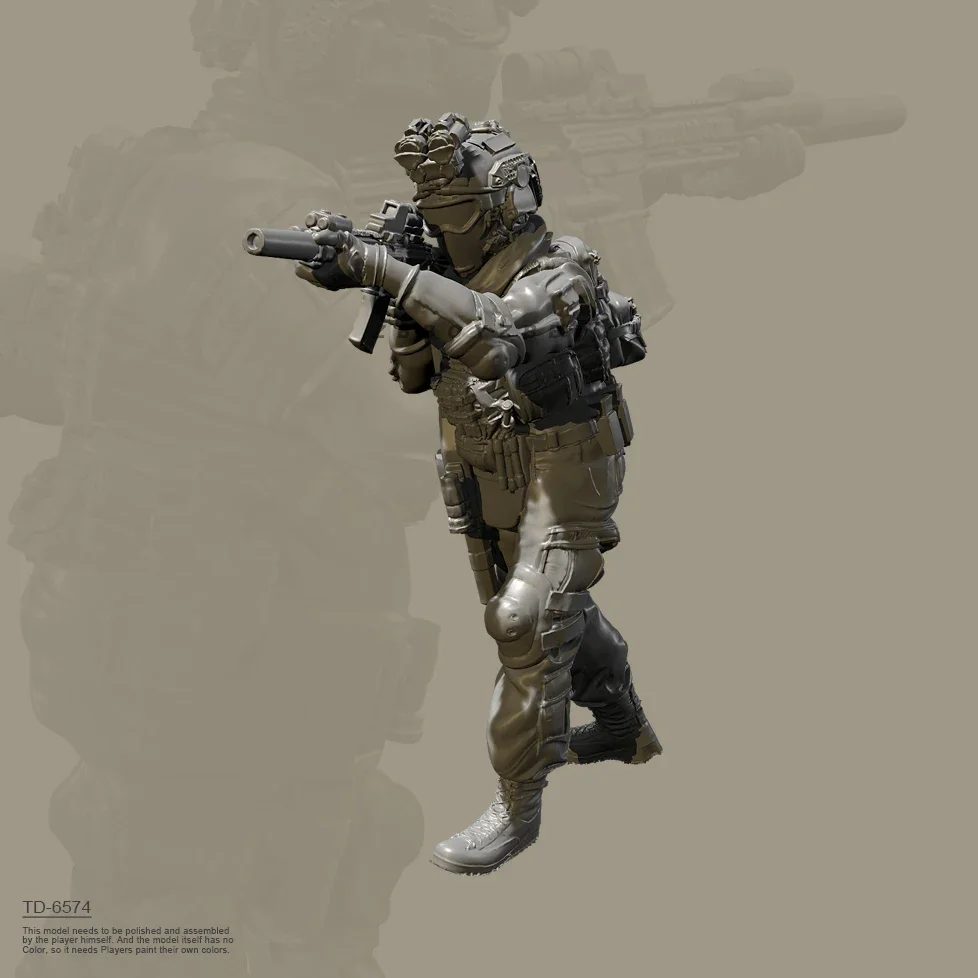 

Высота Мужчины 38 мм, 50 мм, 75 мм, наборы моделей солдат из смолы, бесцветные и самособранные фигурки (3D печать), строительные фигурки/3D