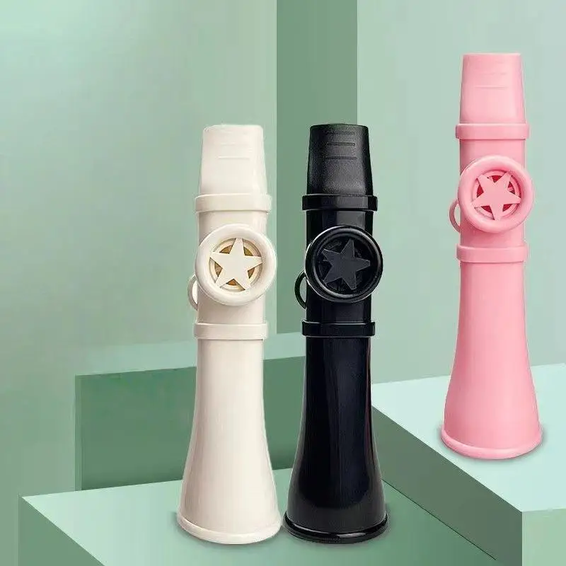 1Pcs Durable Plastic Kazoo Easy Play Design Crisp Penetrating Sound For Beginner Musicians Casual Parties Outdoor Activities