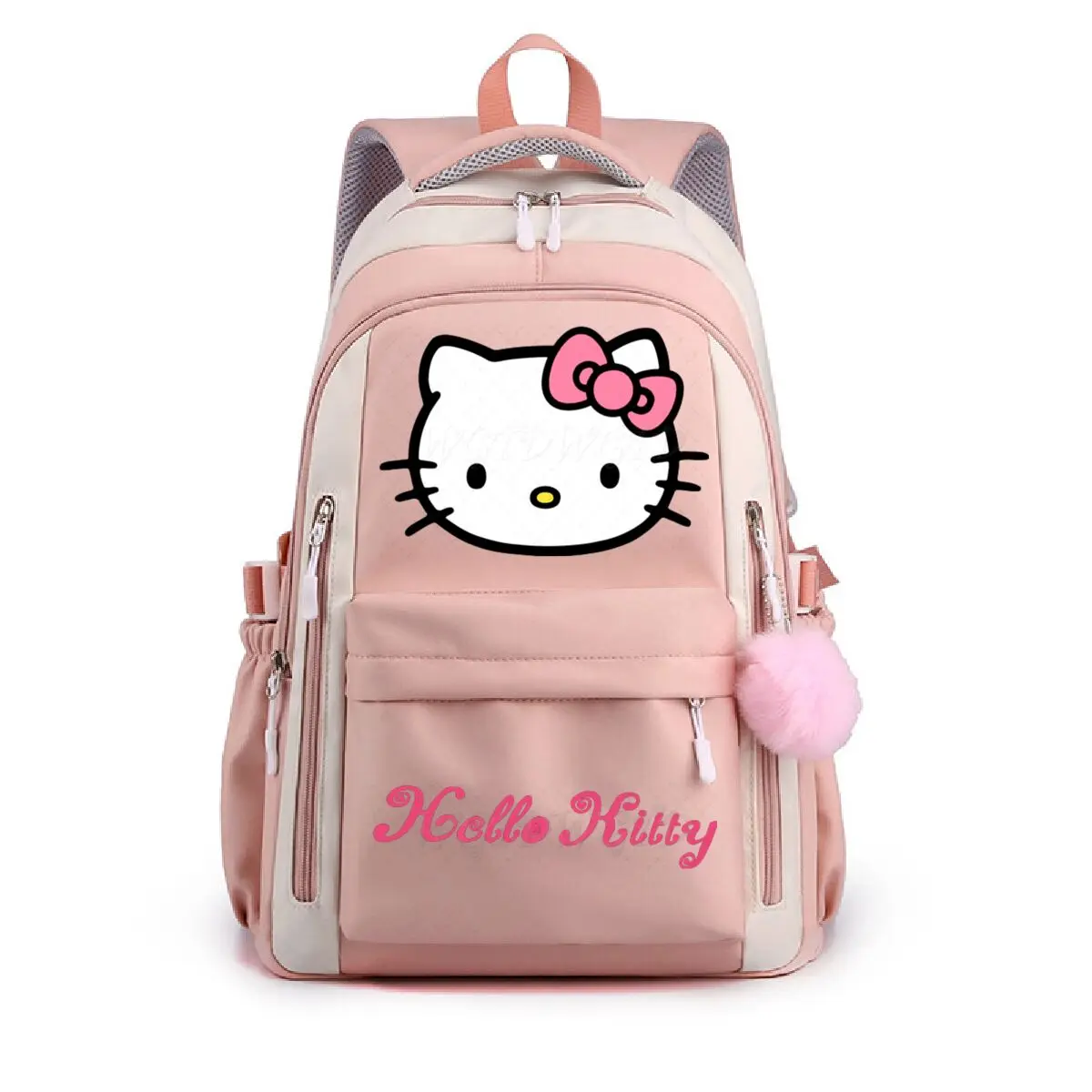 

Mochila Hello Kitty Print Backpack for Girls Student Teenager Children Rucksack Women Casual School Bags Kids Birthday Gift Toy