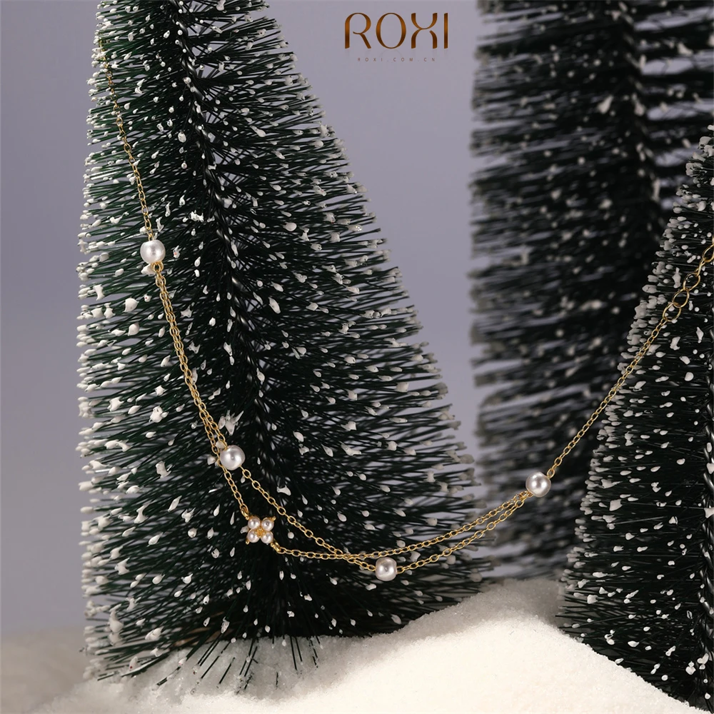 

ROXI 925 Sterling Silver Bracelets for Women Girl Party Wedding Bracelet Female Arm Aesthetic Wedding Jewelry Christmas Gift