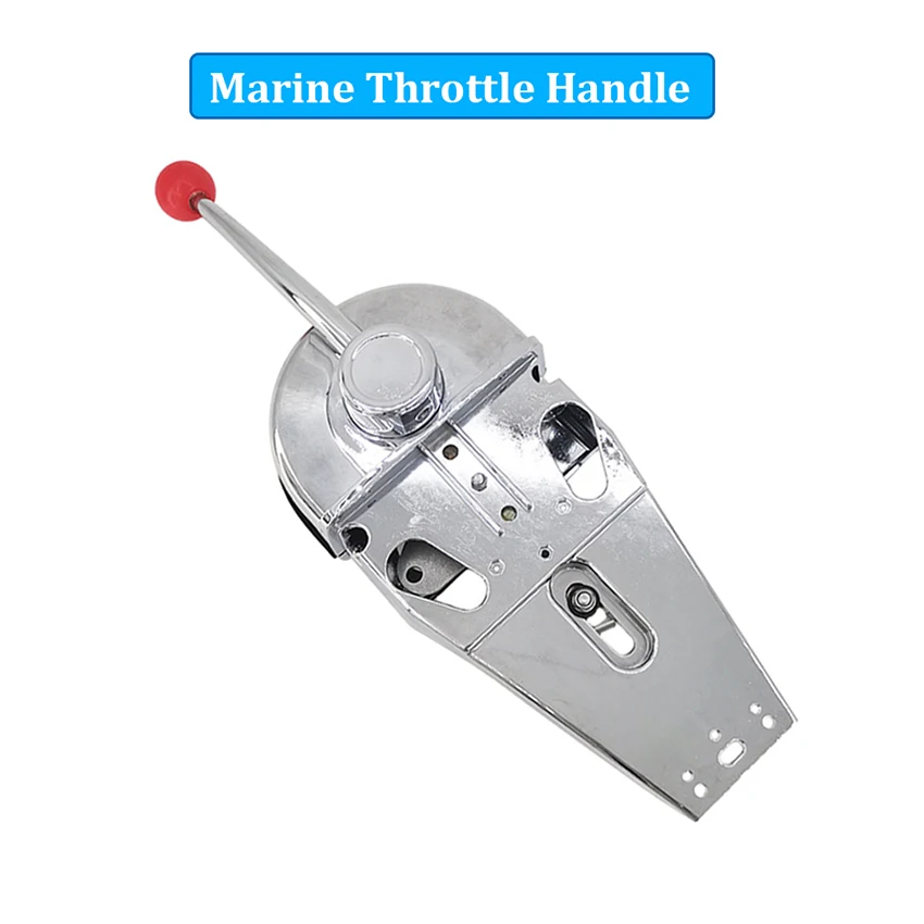 

Морская ручка дроссельной заслонки, американский контроллер дроссельной заслонки с одной ручкой, управление двигателем, морской оператор, рычаг дроссельной заслонки для лодки, яхты