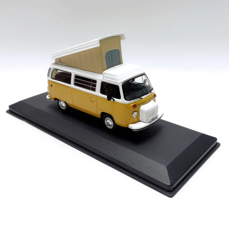 

IXO Diecast 1:43 Scale TRANSPORTER T2 1978 Motor Home Alloy Simulation Car Model Adult Collection Decoration Gift Toys Display