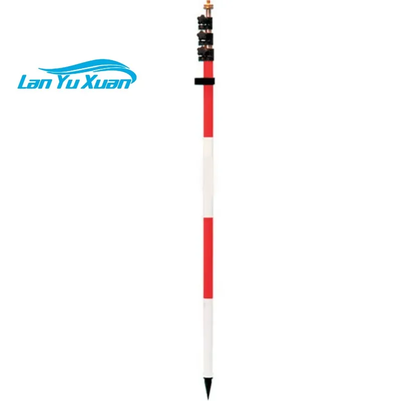 

Cheap Price Good Quality Survey Rod 5M Aluminum Prism Pole Series Surveying Prism Pole