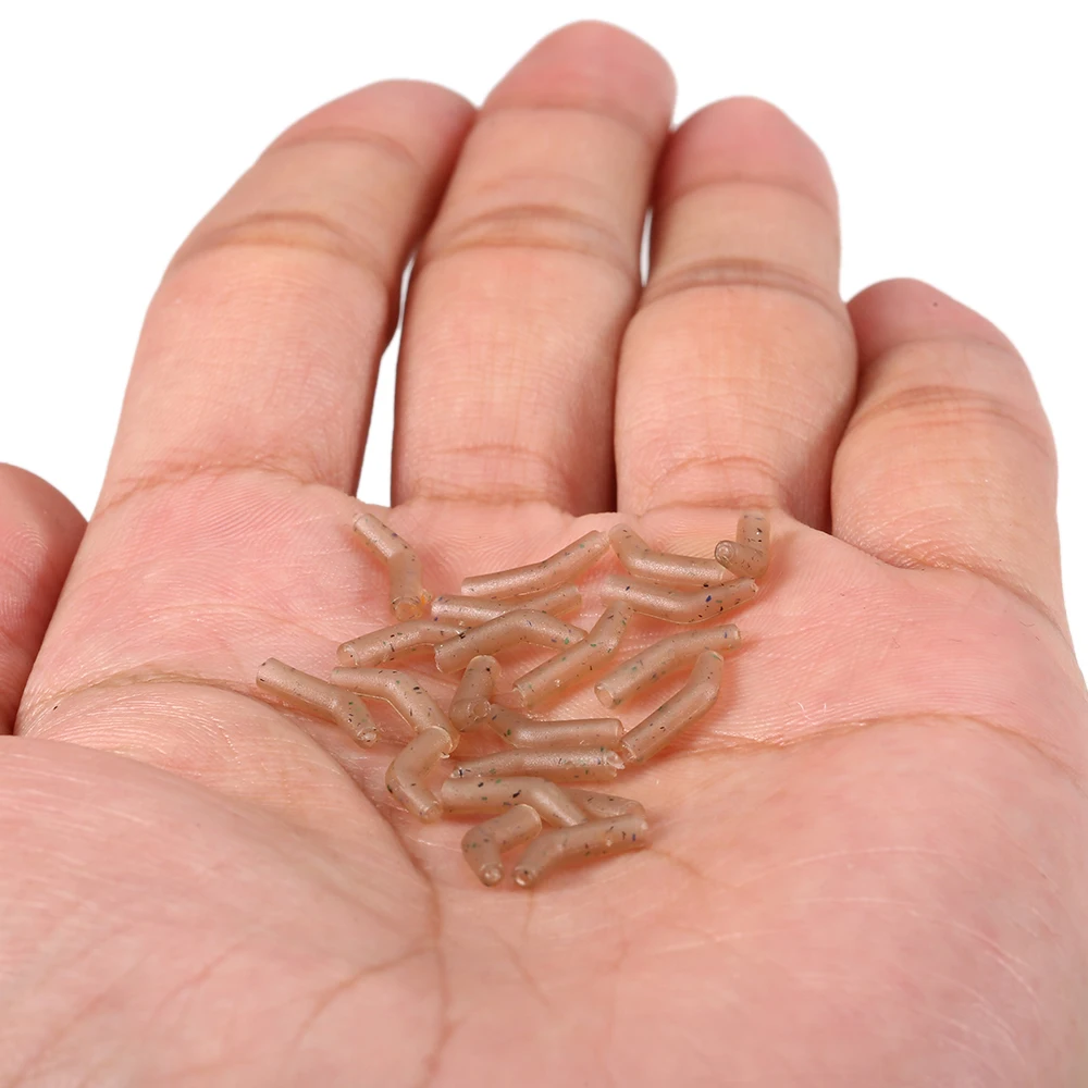 محاذاة خط صيد مضاد للتشابك ، أكمام خطاف منحنية ، ملحقات جهاز تلاعب شعر صيد سمك الشبوط