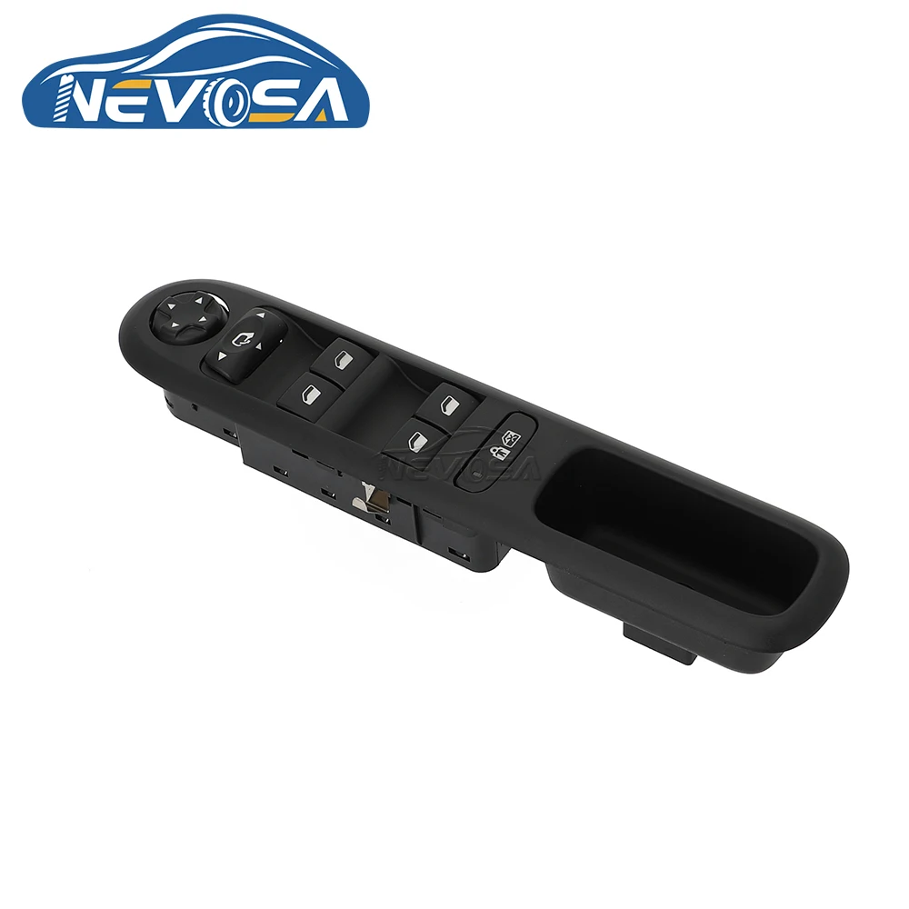 NEVOSA 96650621ZD For Peugeot 3008 5008 Hatchback Wagon 2009 2015 Car Master Electric Power Window Switch Button 6490X6 6490.X6