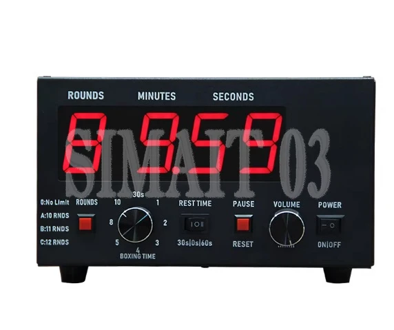 CP040 1.8 Inch LED Digital Boxing Round Timer | Hot Seller for Gym & Training Interval