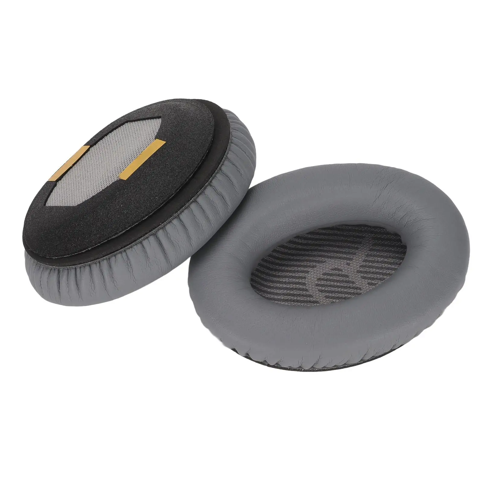 Ear Pads Replacement for QC35 II - Dark Grey, Protein Leather, Noise Isolation
