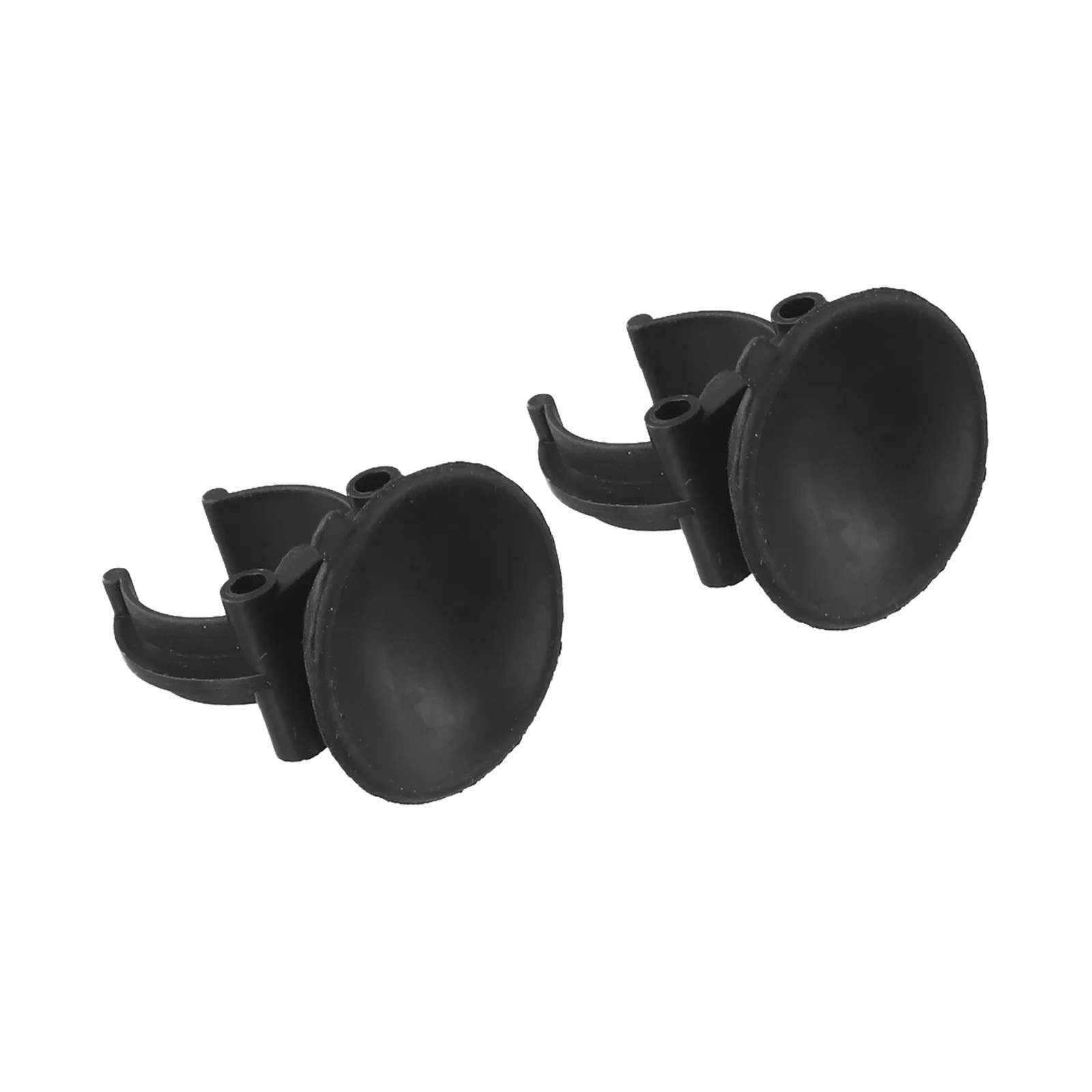 Replacement Mounting Clips With Suction Cups For Aquarium Heaters 2 Pack For 1/2 Inch Units On Glass And Acrylic Tank Setups