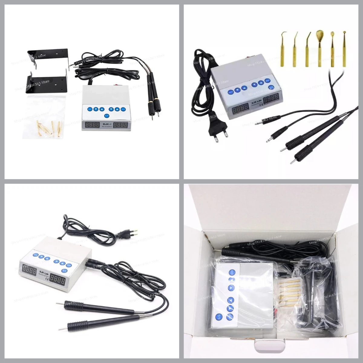 SJK electric wax knife, ultra-thin LED digital display, double pen design, laboratory precision carving knife