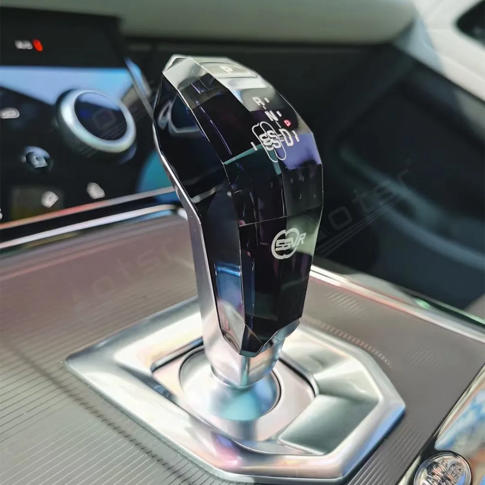 

Speed Gear Shift Knob Stick Head Car Gear Shift Lever for Land er Range Rover Evoque Sport Discovery Crystal Handle Universal