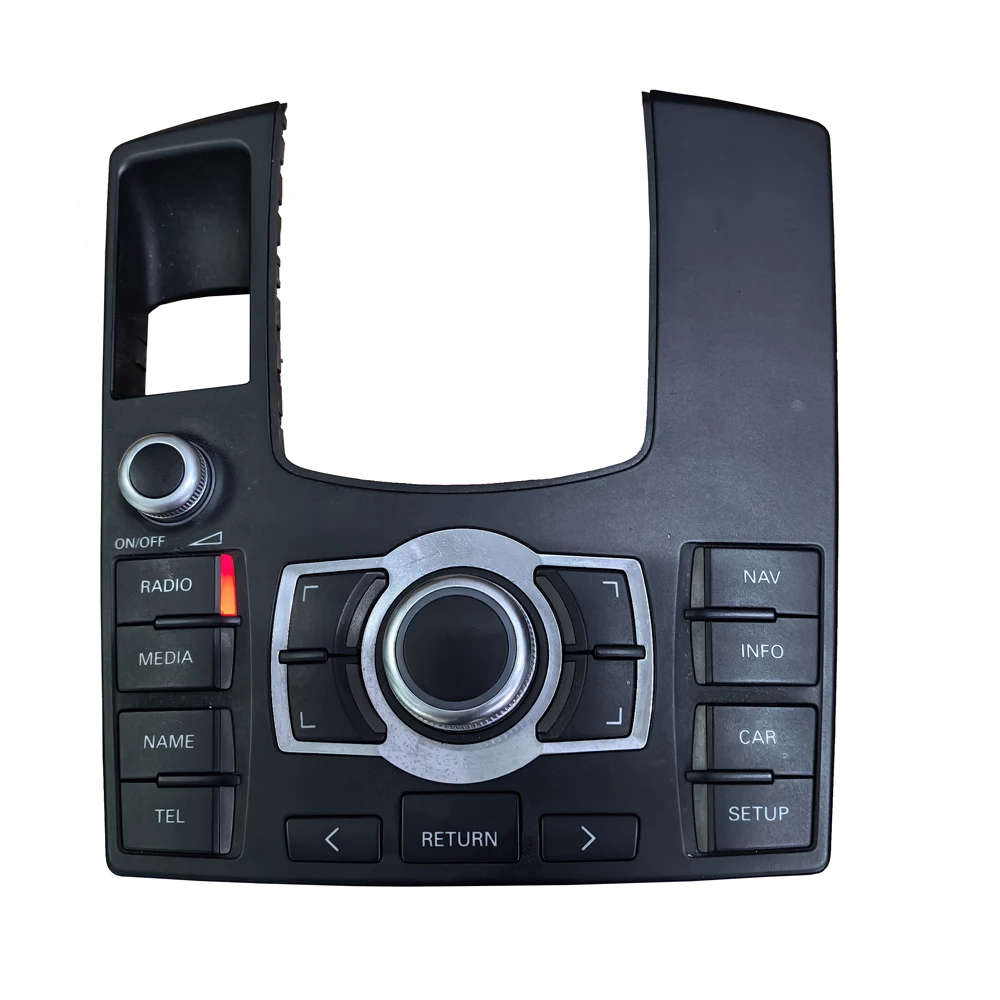 For Audi A8 D3 Multimedia Control Panel - Original Factory Disassembly Part - Compatible with 2003-2010 Models of A8 A8L