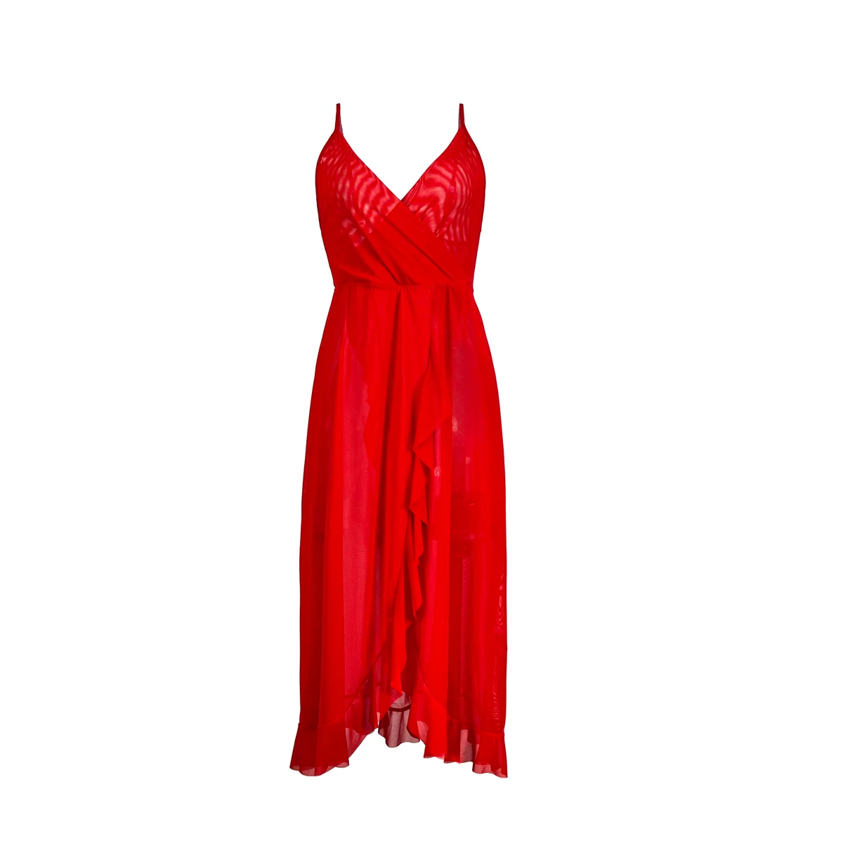 

Quelluna New Sexy Lingerie For Adult Femal Mesh Nightclubs Deep V-neck Backless Sleeveless Camisole Hot Dress High Quality 683