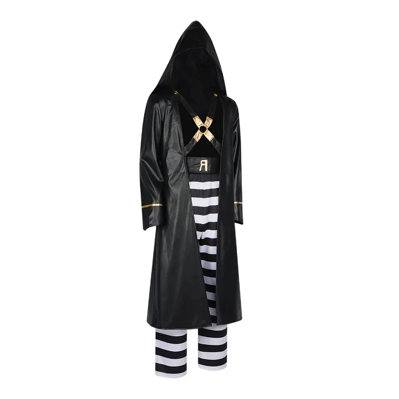 

Костюмы для косплея Risotto Nero, черная униформа «Невероятные приключения», игра GioGio, ролевая игра, вечерние костюмы на Хэллоуин для мужчин mj:3