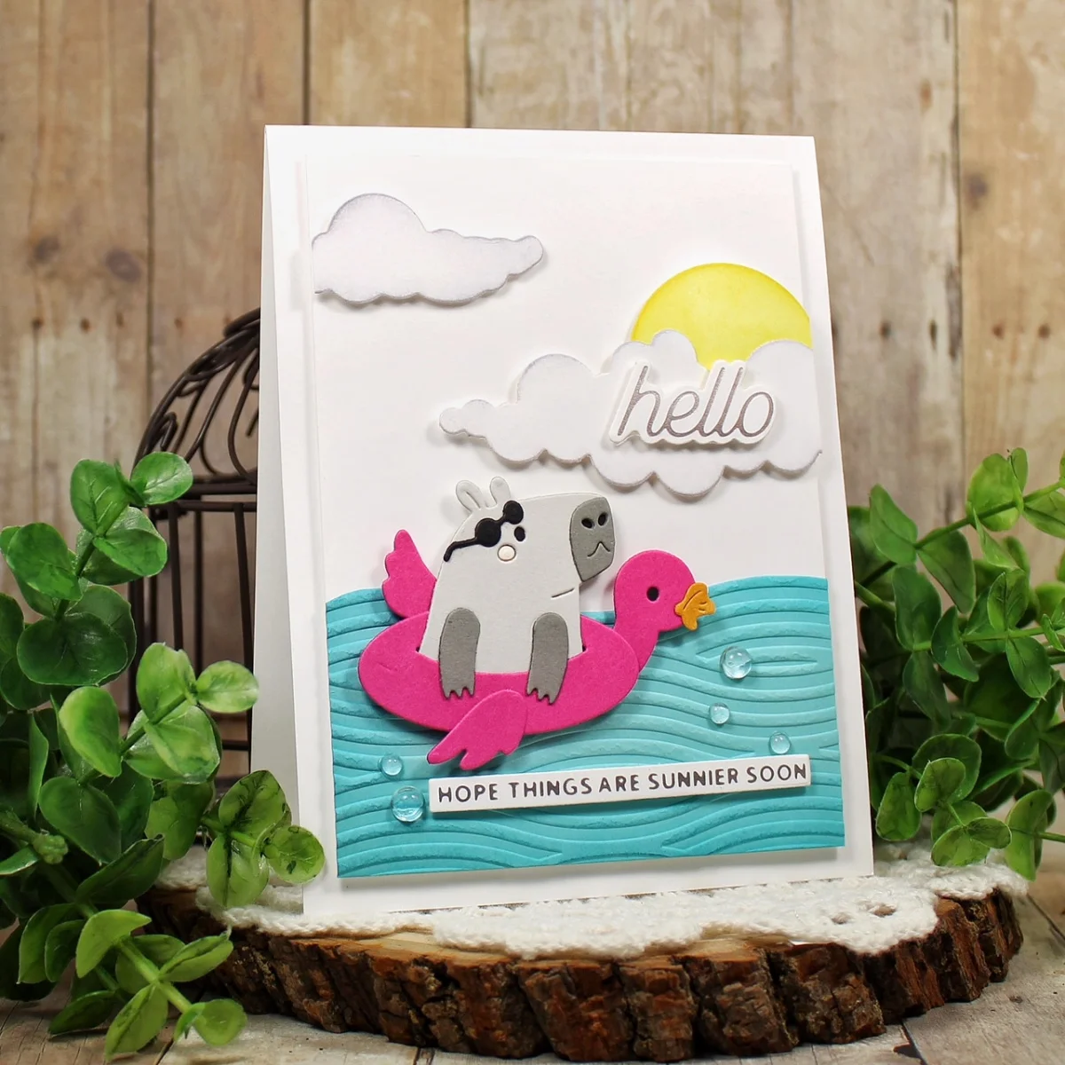 Piggy Craft metal cutting dies cut die mold Ice Cream Animal Series Scrapbook paper craft knife mould blade punch stencils dies image 5