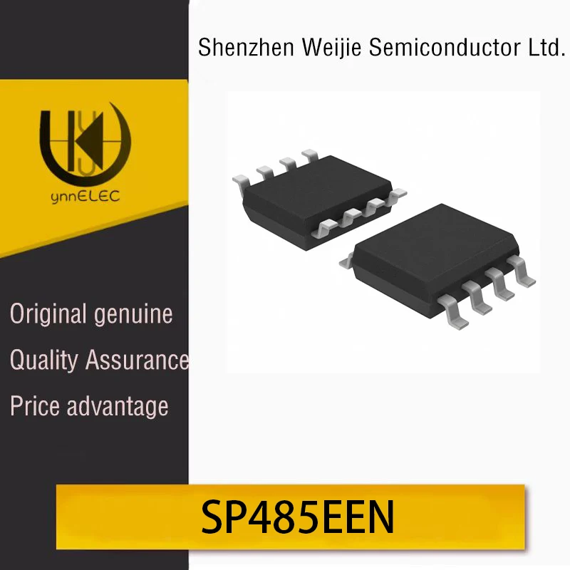 Original SP485EEN RS-485/RS-422 Transceiver IC Half-Duplex 10Mbps 5V SOIC-8