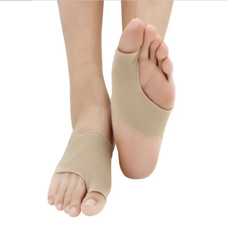 2 Pcs Toe Bunion Hallux Valgus Feet Care Regulator Finger Toes Thumb Hole Protectors Set Foot Care Tool