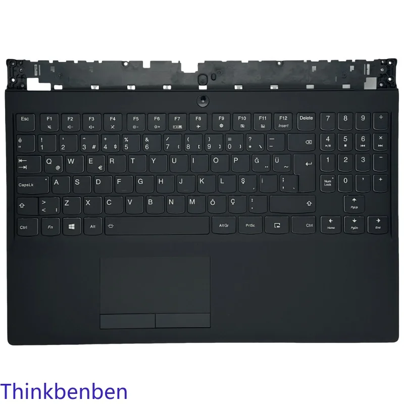 TR Turkish Black Keyboard Upper Case Palmrest Shell Cover For Lenovo Legion Y530 15 15ICH Y7000 2018 1060 5CB0R40199