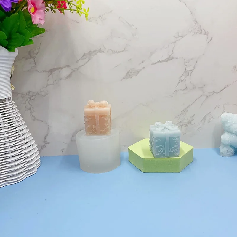 

DIY Подарочная коробка, прозрачная клеевая форма, силиконовая форма для шоколада