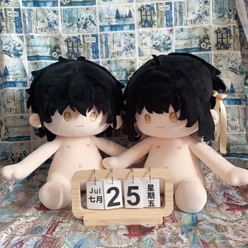 40cm Anime Game Wuthering Waves Rover Kawaii Cosplay Soft Cotton Doll Body Cartoon DIY Sitting Postures Toy Figures Fans Gifts