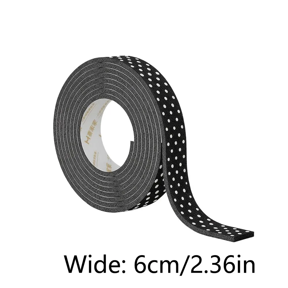 New Self Adhesive Chair Foot Pads Noise Reducing Anti Slip Furniture Pads Wear Resistant Cuttable Bumper Strips Office Use