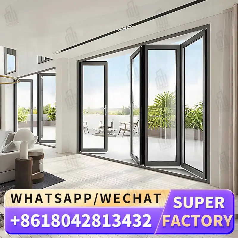 

Customizable Windows Foldable Door Ideal for Modern Office Spaces in the US Factory Direct