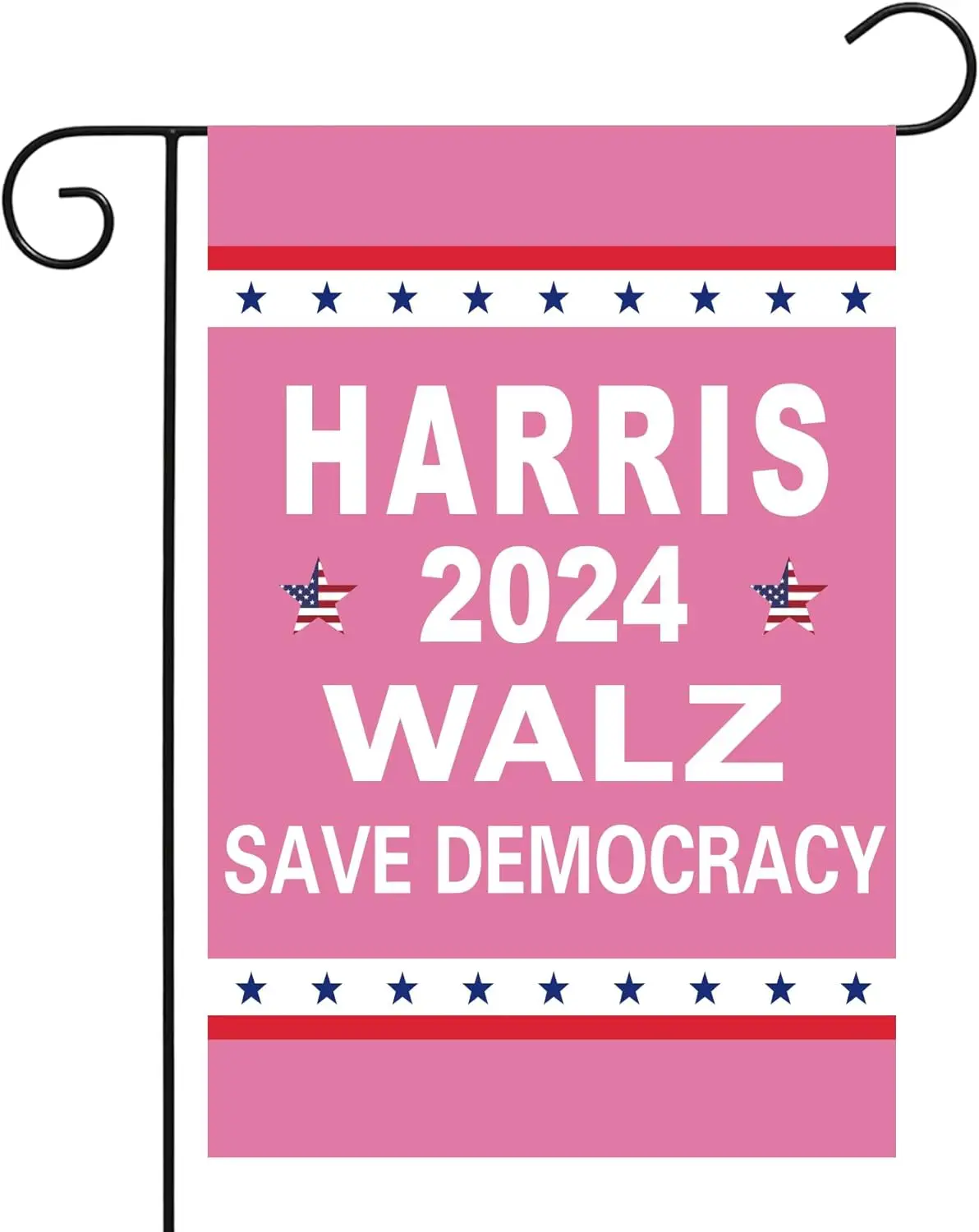 Kamala Harris Waltz 2024 Garden Flag 12x18 Inch Kamala Harris Tim Walz Garden Flags for Garden Yard Sign Flag Kamala Harris Tim