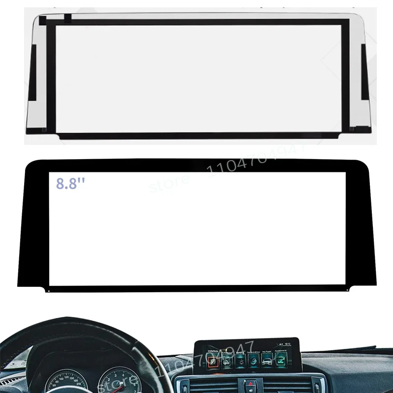 Brand new LQ088K9RA01 8.8inch Glass for B M X5 NBT B M L7 CID High F chassis 3 series NB T E VO Car DVD GPS navigation
