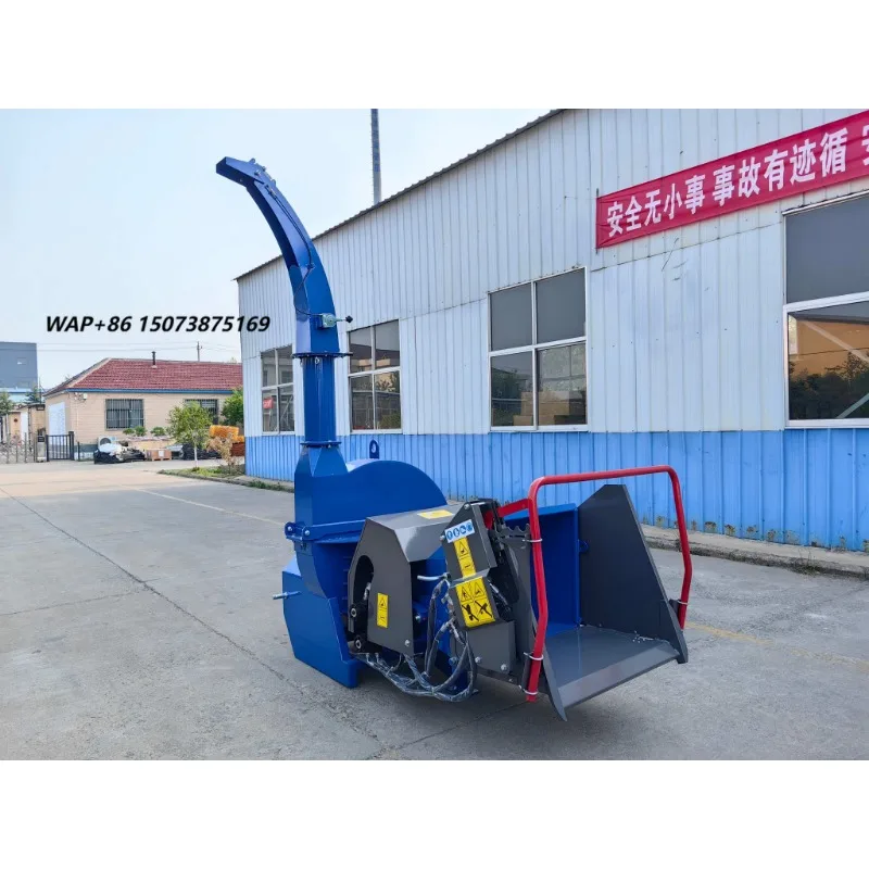 Hydraulic PTO Wood Chipper Shredder Industrial BX102R Crusher Cutter Tractor 3-Point Hitch Forestry Farm Waste Disposal Pump