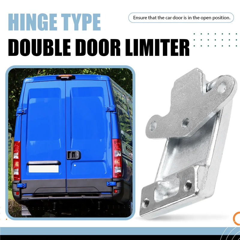 Tope de bisagra de puerta trasera de coche para Iveco Daily 2000-2014 180 °   Tope de puerta doble con bisagra