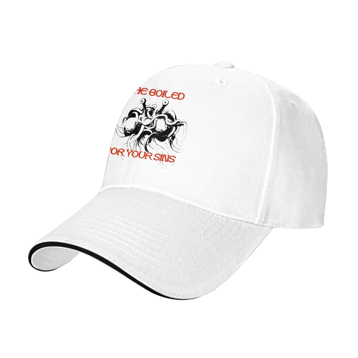 Summer Cap Sun Visor Boiled Hip Hop Caps Flying Spaghetti Monster Cowboy Hat Peaked Hats image 3