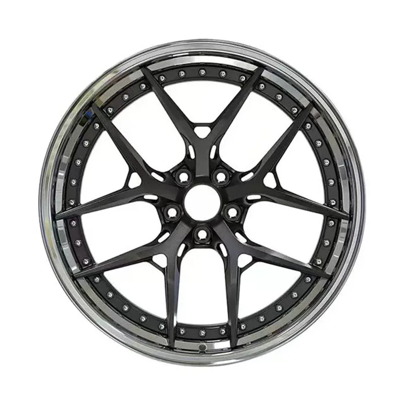 Racing Car Wheels 17 18 19 20 21 22 Inch Doublock Polished Racing Forged Alloy Passenger Car Rims Wheels For Bentley Flying Spur