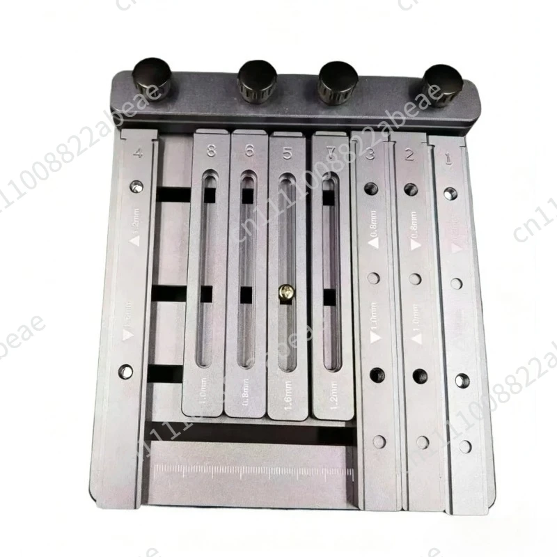 Steel Mesh Printing Table Mini Solder Paste Printing Tool 0.8MM/1.0MM/1.2MM/1.6MM PCB Fixing Fixture Holder
