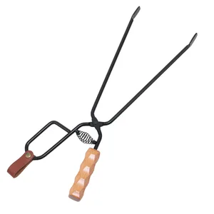 Längliche Anti-Ekalda-Kohle bis Außen- und Innenräume, Feuerstelle, Kamin mit Bremssätteln, Feuerofenwerkzeug, Kohleclips 6 Hauptverkäufe Lenha Pinzetten - №3