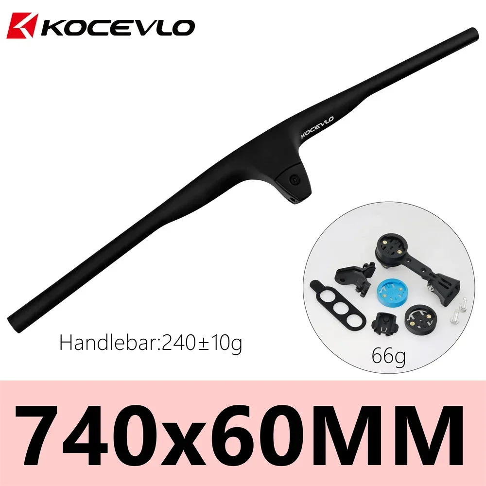 KOCEVLO MTB CARBON Handlebar Negative 17° 50-90MM for Efficient