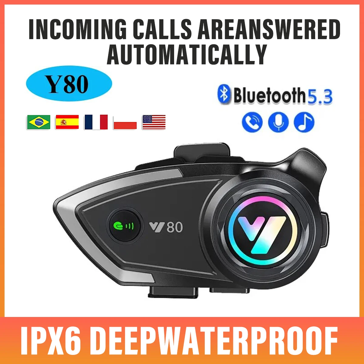 Y80 Motorcycle Helm…