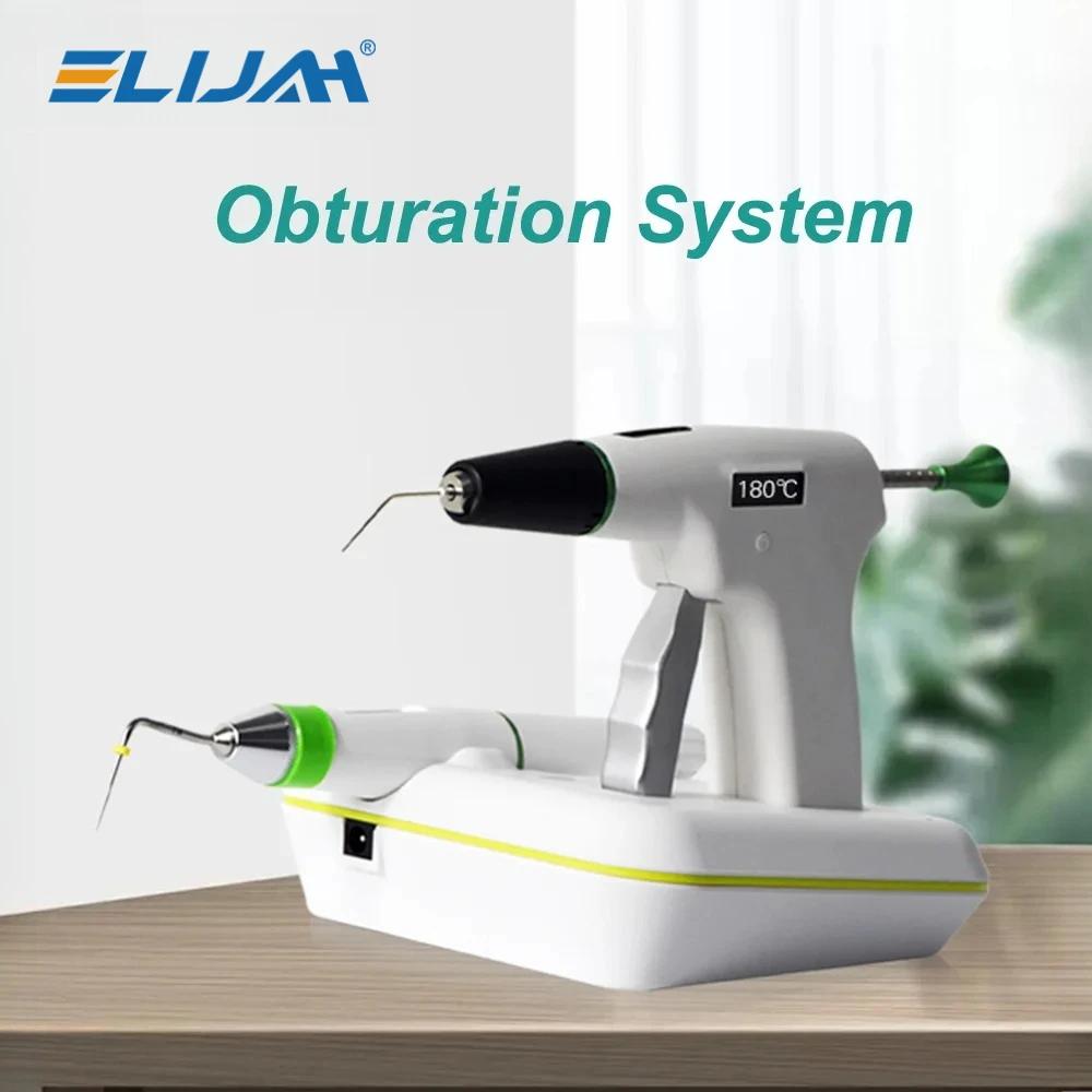 

ELIJAH Dental Endodontic Obturation System Dentistry Hot Melt Root Canal Heated Gun Pen Dentist Fast-Fill Gutta Percha Tools