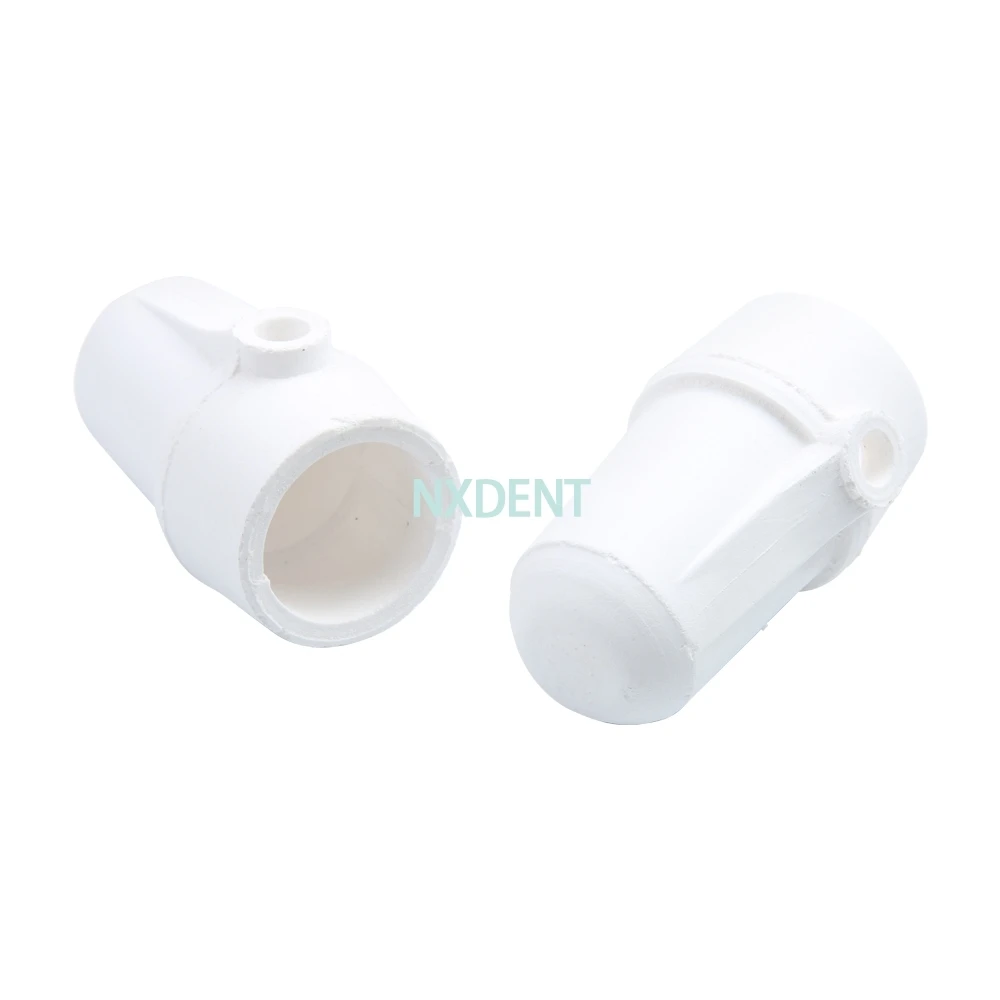 2pcs New Dental Lab  Quartz Zirconia Centrifugal Casting Crucible Hooded Casting Quartz Crucible Hooded tool