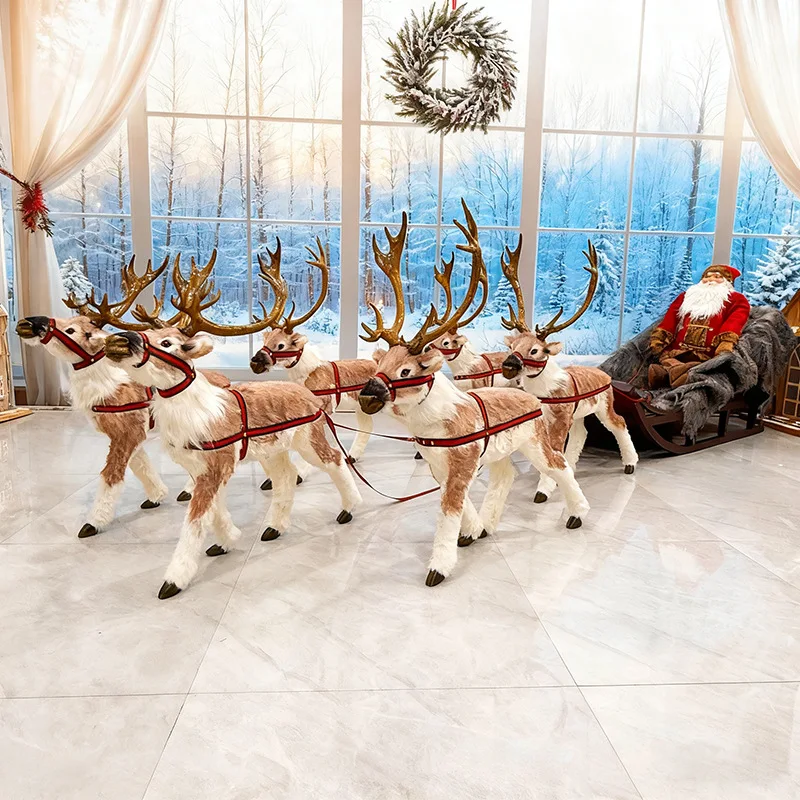 

Christmas decoration scene decoration shopping mall hotel large ornaments