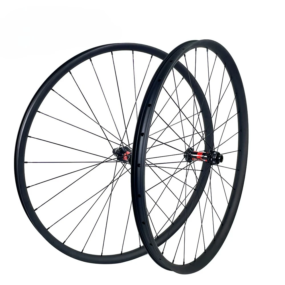 29ER BOOST 1220g T1000 Carbon Tubeless MTB Wheelset DT240 Hubs Sapim CX-Ray Spokes 29'' Asymmetrical Carbon Mountain Bike Wheels