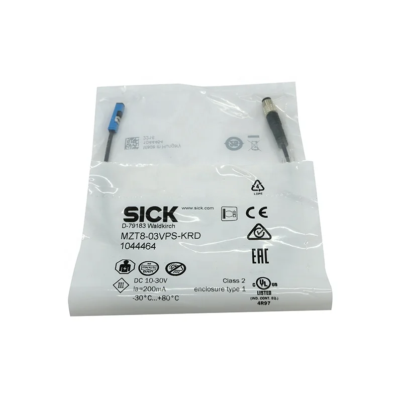 

Sick sensor 1044464 MZT8-03VPS-KRD plc Cylinder sensor