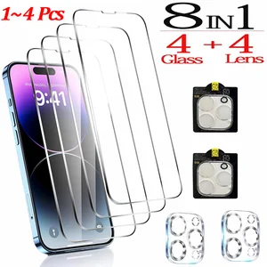 HD iPhone 16 15 14 Pro Max iPhone Glas für iPhone 11 12 13 Mini iPhone 16 Plas Camber Lenge 10 Hauptverkaufsrock Blumenleder - №8