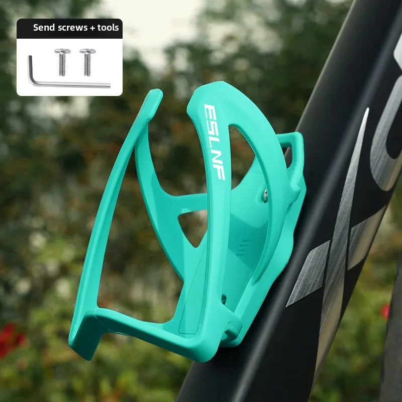 ESLNF Bike Bottle GPS Tracker Cage Anti-Theft Bike Water Cup Holder Scratch-Proof Bicycle Water Bottle Cage for Apple AirTag