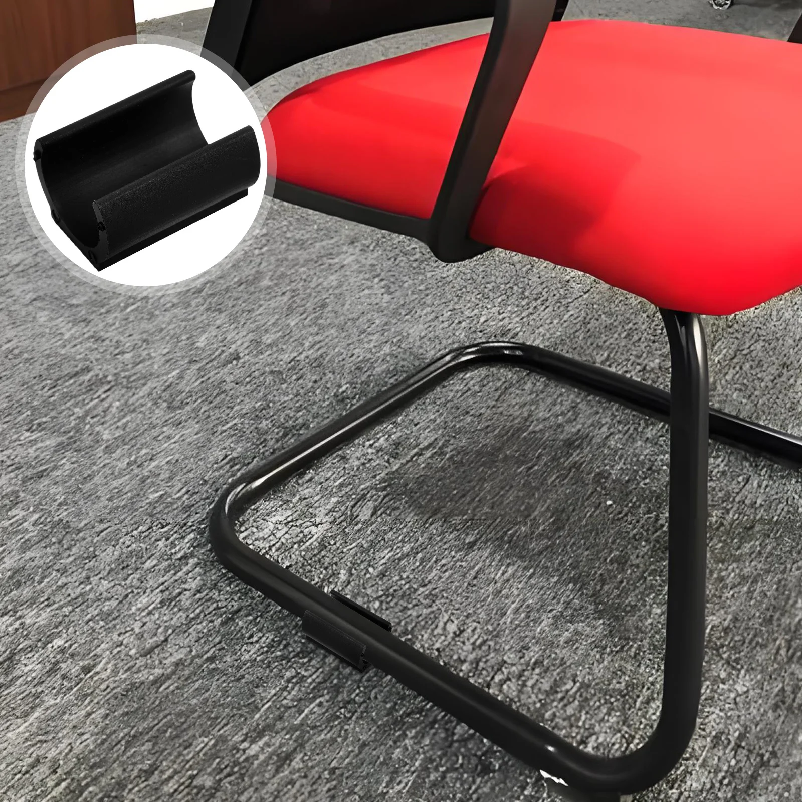 

8Pcs U Shaped Felt Furniture Pads Chair Leg Covers Nonslip Noise Reduction Hardwood Floor Protectors Felt Furniture Pads