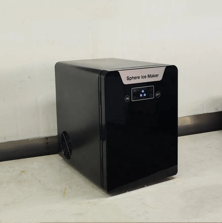 Crystal Clear Ball Sphere Home Ice Cube Maker Machine With Refrigerator 50mm Ice Sphere Balls For Cocktails, Drinks & Whiskey