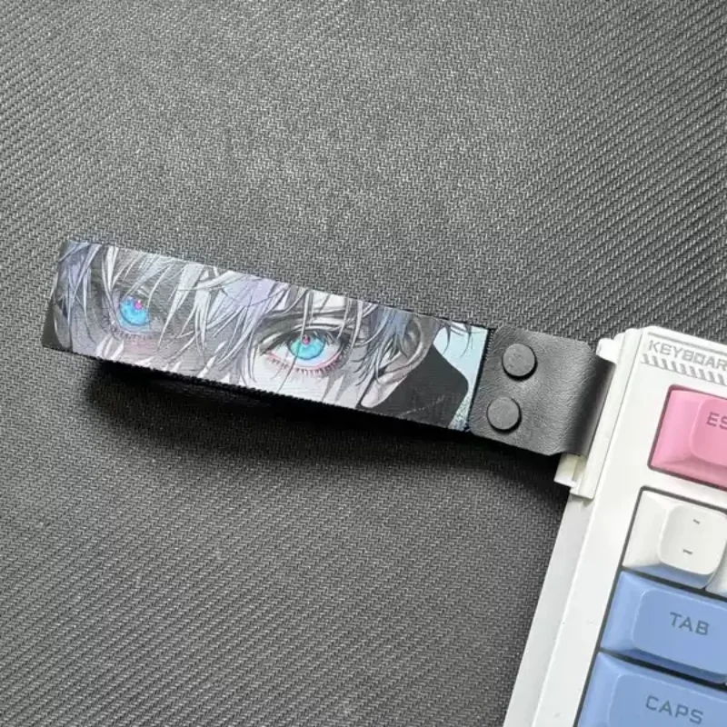 アニメキャラクターシリーズキーボードリボン五条悟ゲームメカニカルキーボードパーソナライズされた装飾 wooting 装飾リボン