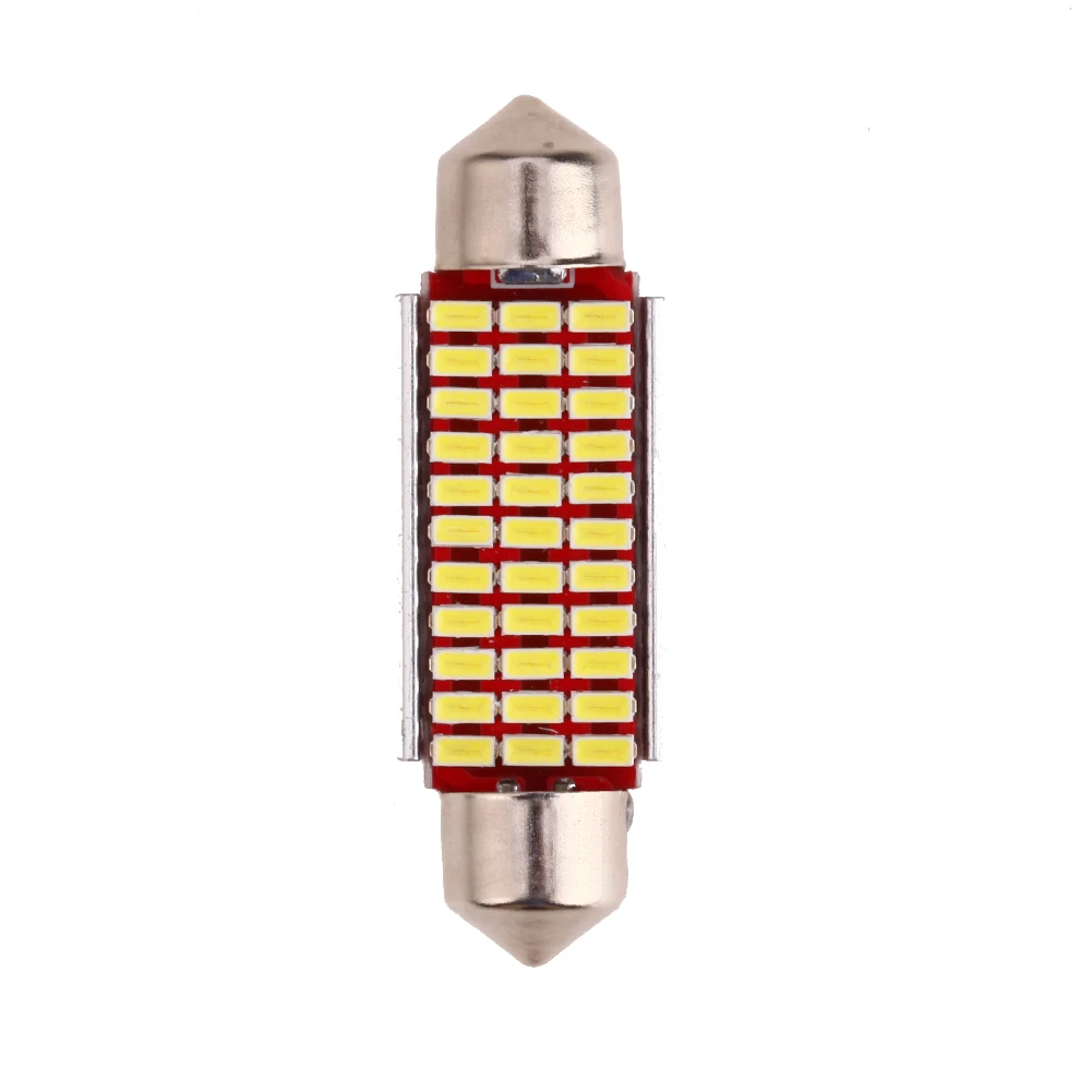 1Pc 41mm 33SMD Double Pointed High Light Car LED Light Coding Reading Light